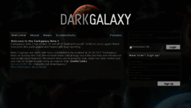 What Darkgalaxy.com website looked like in 2012 (11 years ago)