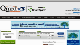 What Devicecareernetwork.com website looked like in 2012 (11 years ago)