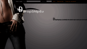 What Dropshipeu.com website looked like in 2012 (11 years ago)