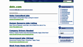 What Dstc.com website looked like in 2013 (11 years ago)