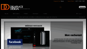 What Delaplacedesign.com website looked like in 2013 (11 years ago)