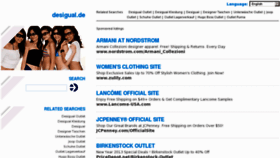 What Desigual.de website looked like in 2013 (11 years ago)