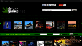 What Drivergames.net website looked like in 2013 (11 years ago)