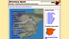 What Data-spain.com website looked like in 2013 (11 years ago)