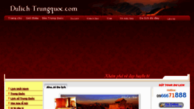 What Dulich-trungquoc.com website looked like in 2013 (11 years ago)