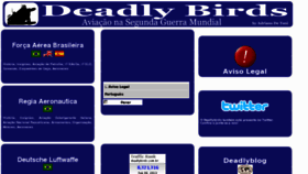 What Deadlybirds.com.br website looked like in 2013 (11 years ago)