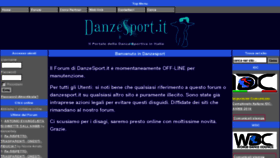 What Danzesport.it website looked like in 2013 (11 years ago)
