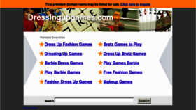 What Dressingupgames.com website looked like in 2013 (11 years ago)