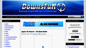 What Downsfull.net website looked like in 2013 (11 years ago)