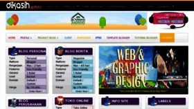 What Dikasih.com website looked like in 2013 (11 years ago)