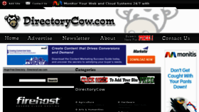 What Directorycow.com website looked like in 2013 (10 years ago)