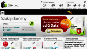 What Domenynet.pl website looked like in 2013 (11 years ago)
