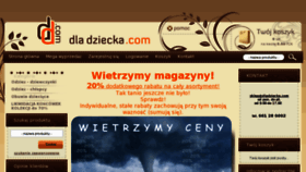 What Dladziecka.com website looked like in 2013 (10 years ago)