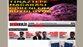 What Derinkulis.com website looked like in 2013 (10 years ago)