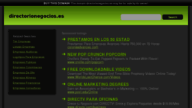 What Directorionegocios.es website looked like in 2013 (10 years ago)