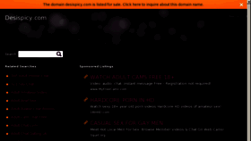 What Desispicy.com website looked like in 2013 (10 years ago)
