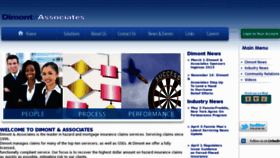 What Dimontandassociates.com website looked like in 2013 (10 years ago)
