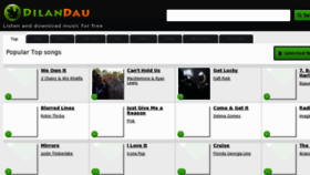 What Dilandau.dilandau.com website looked like in 2013 (10 years ago)