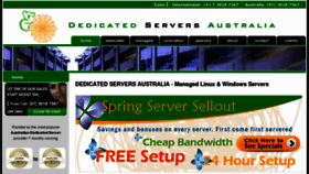 What Dedicatedserversaustralia.com.au website looked like in 2013 (10 years ago)