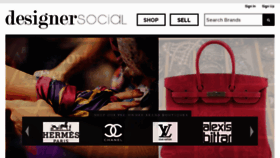 What Designersocial.com website looked like in 2013 (10 years ago)