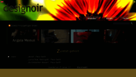 What Design-noir.de website looked like in 2013 (10 years ago)