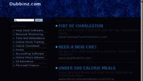 What Dubbinz.com website looked like in 2013 (10 years ago)