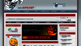 What Descipe.net website looked like in 2013 (10 years ago)