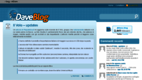 What Daveblog.net website looked like in 2013 (10 years ago)