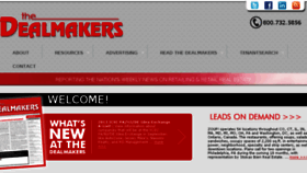 What Dealmakers.net website looked like in 2013 (10 years ago)
