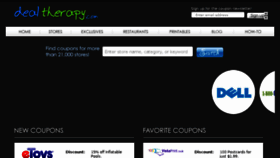 What Dealtherapy.com website looked like in 2013 (10 years ago)