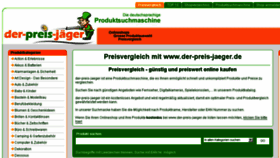 What Der-preis-jaeger.de website looked like in 2013 (11 years ago)