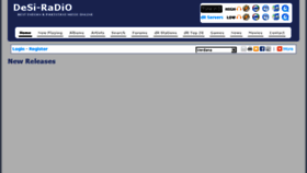 What Desi-radio.com website looked like in 2013 (10 years ago)