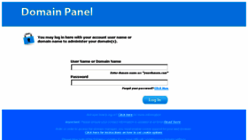 What Domain-panel.com website looked like in 2013 (10 years ago)