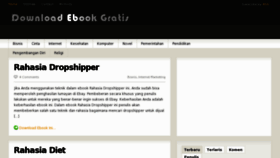 What Downloadebookgratis.com website looked like in 2013 (10 years ago)