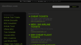 What Davidmsc.com website looked like in 2013 (11 years ago)