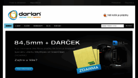 What Darian.sk website looked like in 2013 (10 years ago)