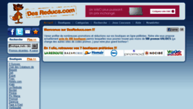 What Desreducs.com website looked like in 2013 (10 years ago)