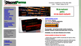 What Discretfarma.ro website looked like in 2013 (12 years ago)