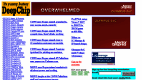 What Deepchip.com website looked like in 2013 (10 years ago)