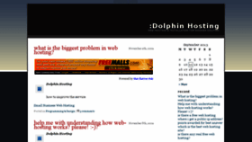 What Dolphinhosting.net website looked like in 2013 (10 years ago)