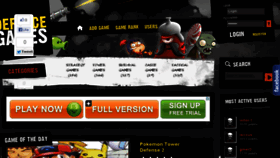 What Defensegamer.com website looked like in 2013 (10 years ago)
