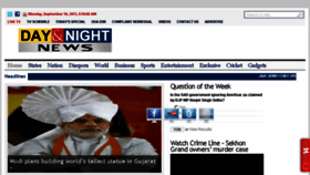 What Dayandnightnews.com website looked like in 2013 (10 years ago)