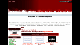 What Diyledexpress.com website looked like in 2013 (10 years ago)