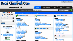 What Dealsclassifieds.com website looked like in 2013 (10 years ago)