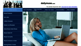 What Dailymuse.com website looked like in 2013 (10 years ago)