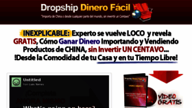 What Dropship-dinerofacil.com website looked like in 2013 (10 years ago)