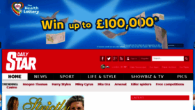 What Dailystarsunday.co.uk website looked like in 2013 (10 years ago)