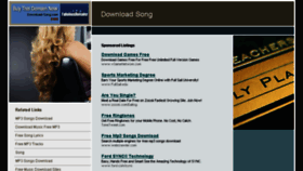 What Download-song.com website looked like in 2013 (10 years ago)