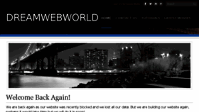 What Dreamwebworld.com website looked like in 2013 (10 years ago)