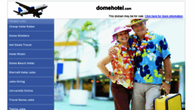 What Domehotel.com website looked like in 2013 (10 years ago)